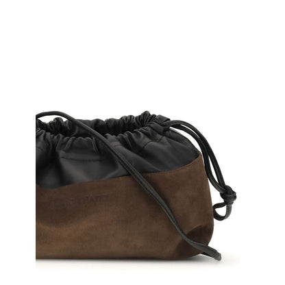 Pierre Hardy Schultertasche aus braunem Kalbsleder Bos Taurus