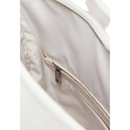 Desigual – Weißer Polyethylen-Rucksack