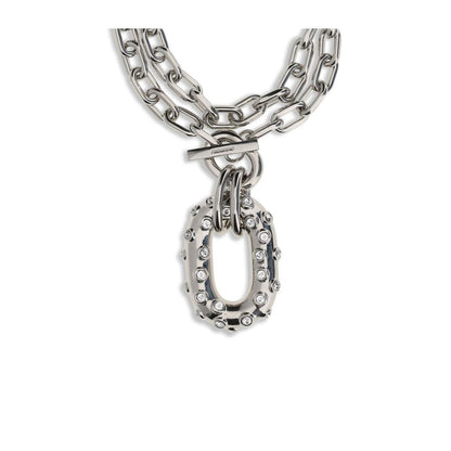 Rabanne Silver Metal Necklace
