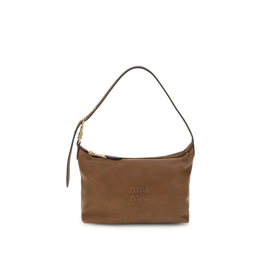 Miu Miu Wildlederhandtasche