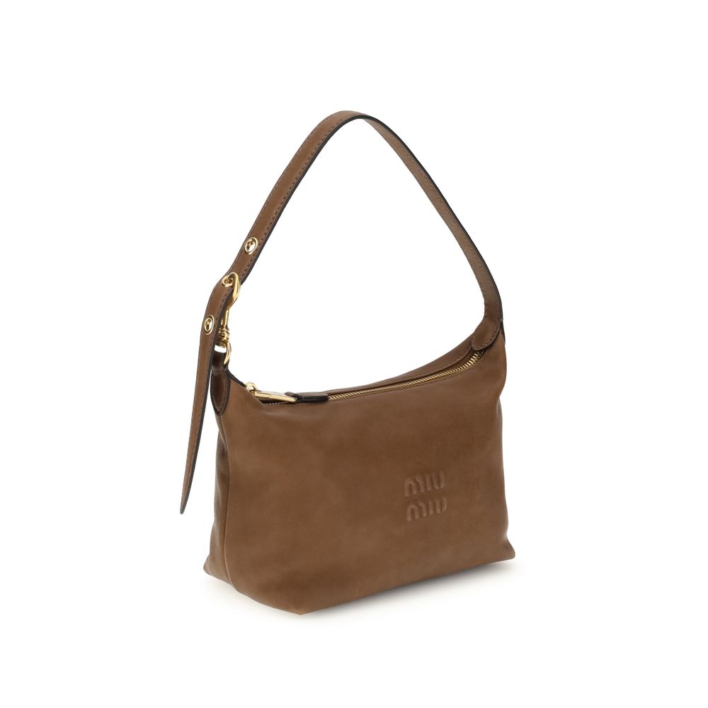 Miu Miu Wildlederhandtasche