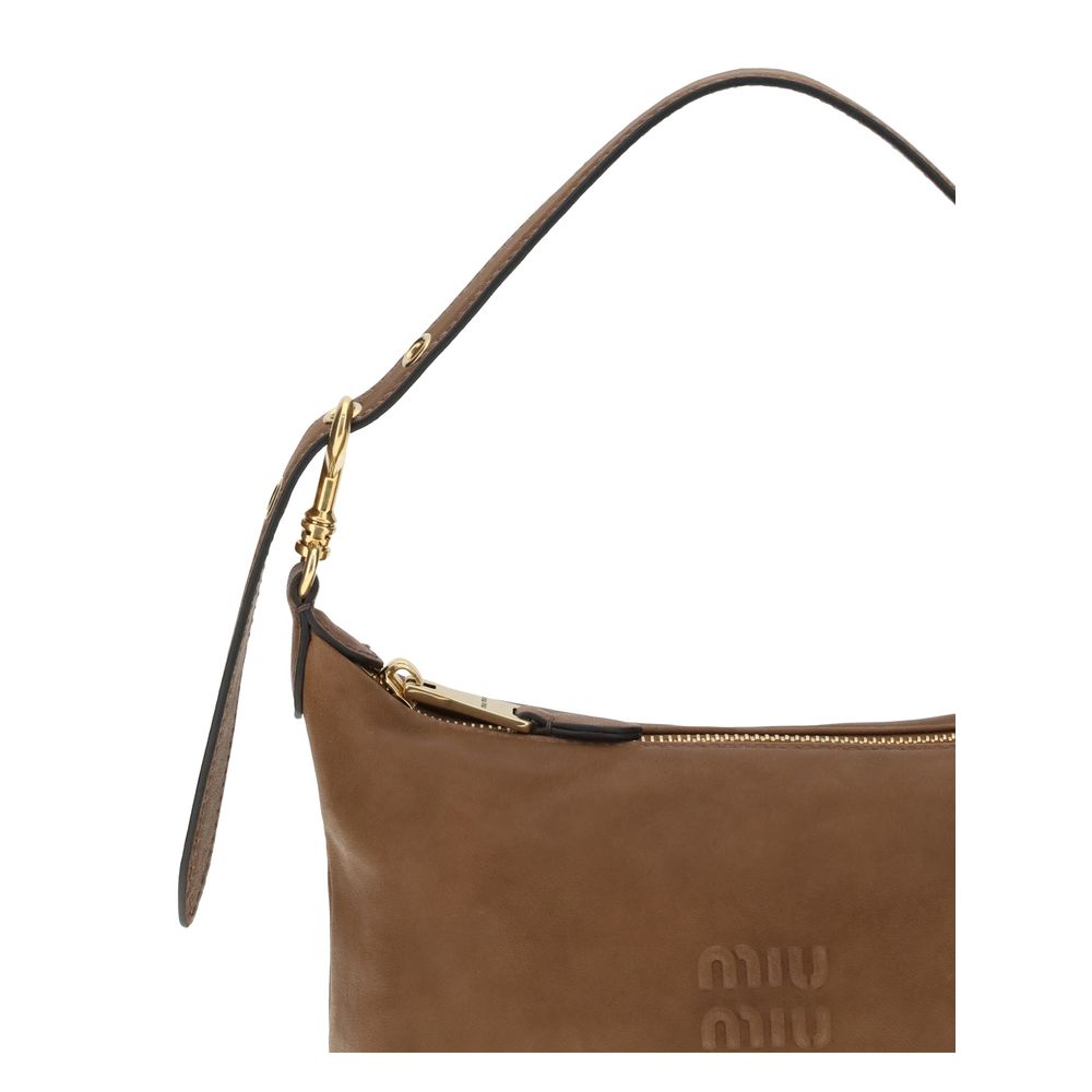 Miu Miu Wildlederhandtasche