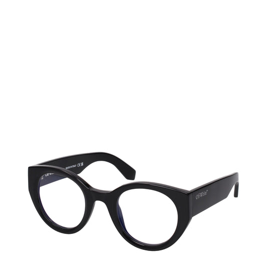Off-White Sonnenbrille aus schwarzem Acetat