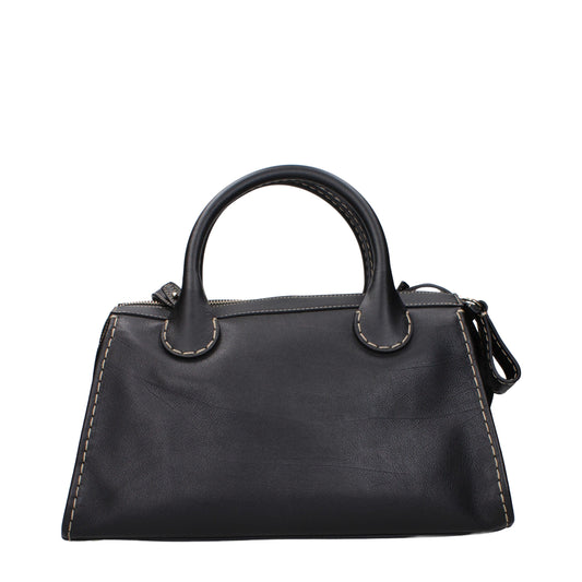 Chloé Black Leather Handbag