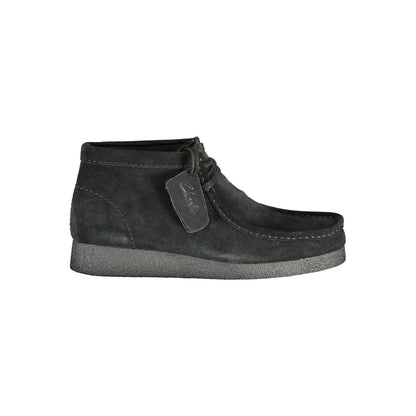 Clarks Herren-Sneaker aus schwarzem Leder