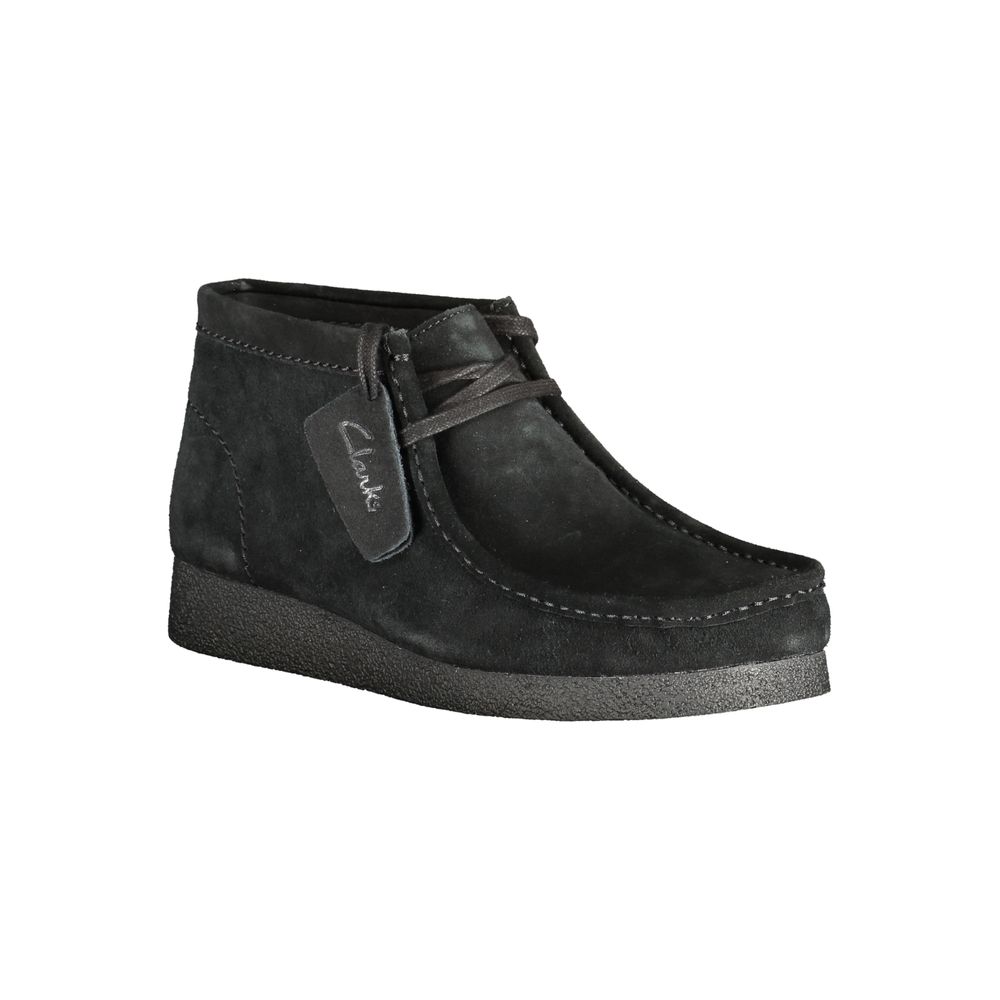 Clarks Herren-Sneaker aus schwarzem Leder