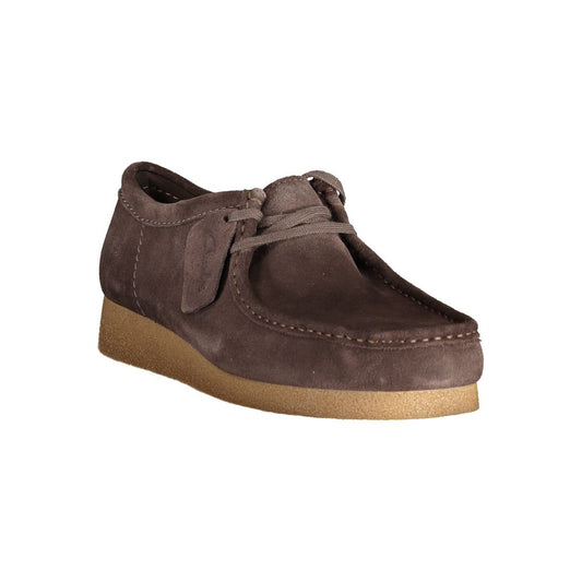 Clarks Herren-Sneaker aus braunem Leder
