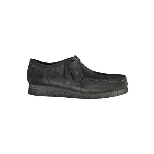 Clarks Herren-Sneaker aus schwarzem Leder