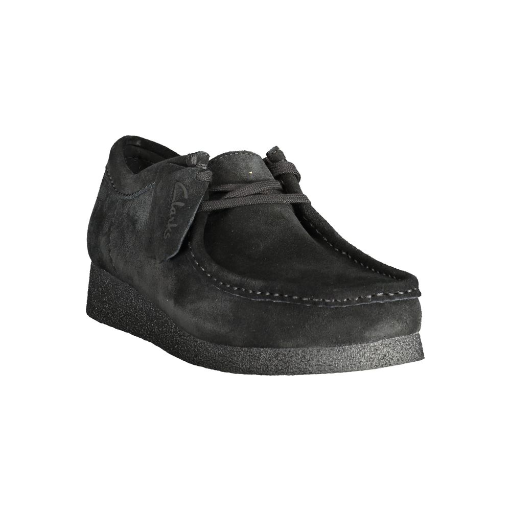 Clarks Herren-Sneaker aus schwarzem Leder