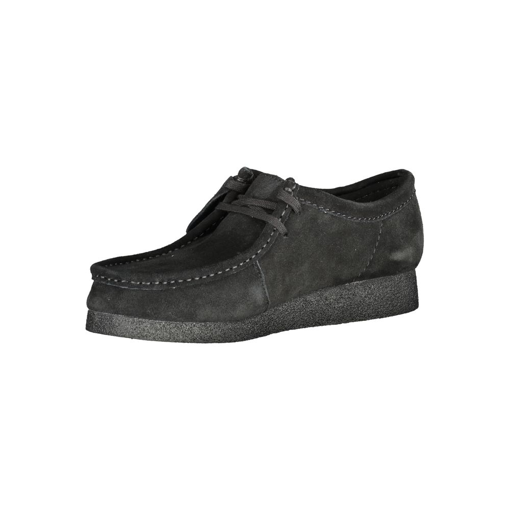 Clarks Herren-Sneaker aus schwarzem Leder