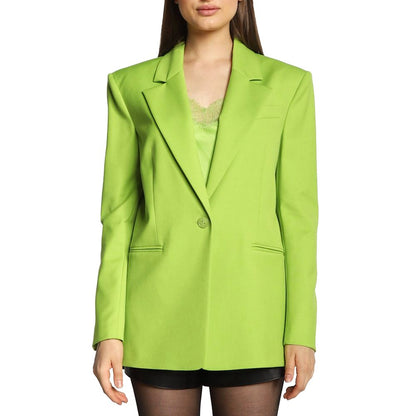 Patrizia Pepe Grüner Polyester-Blazer
