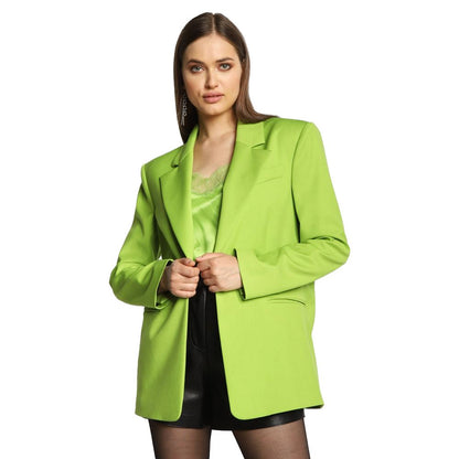 Patrizia Pepe Grüner Polyester-Blazer