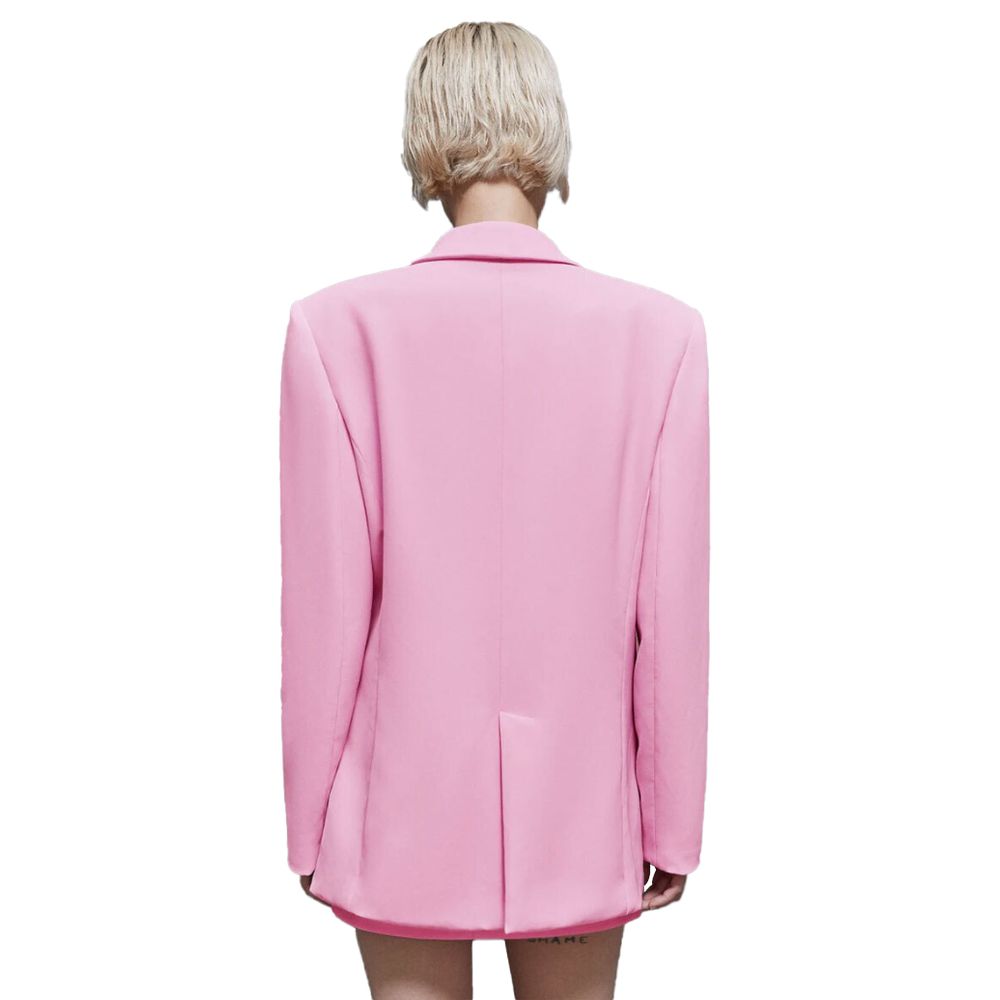 Patrizia Pepe – Rosa Polyester-Blazer