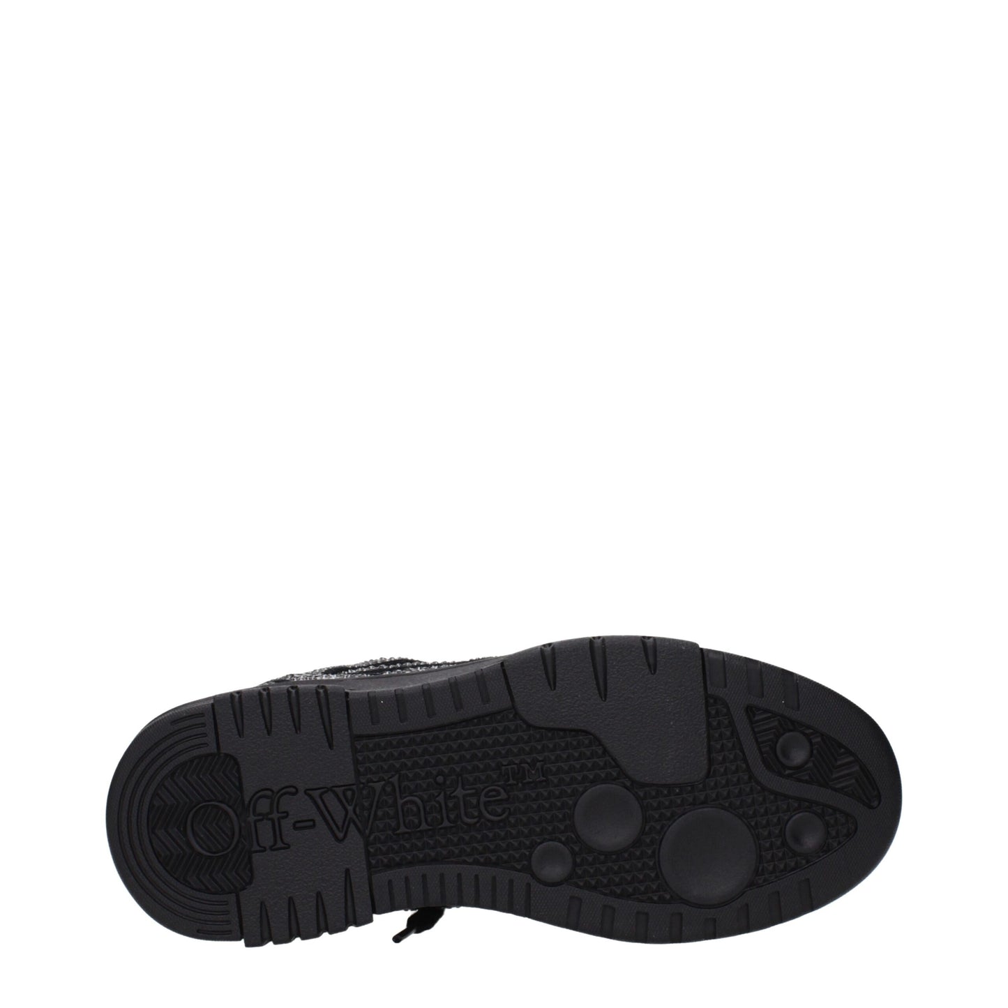 Off-White – Schwarze Leder-Sneaker