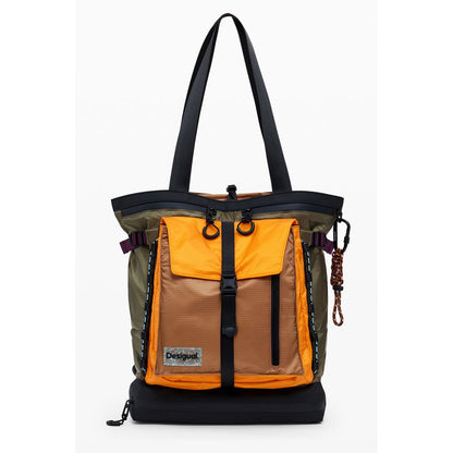 Desigual Green Polyester Women Backpack