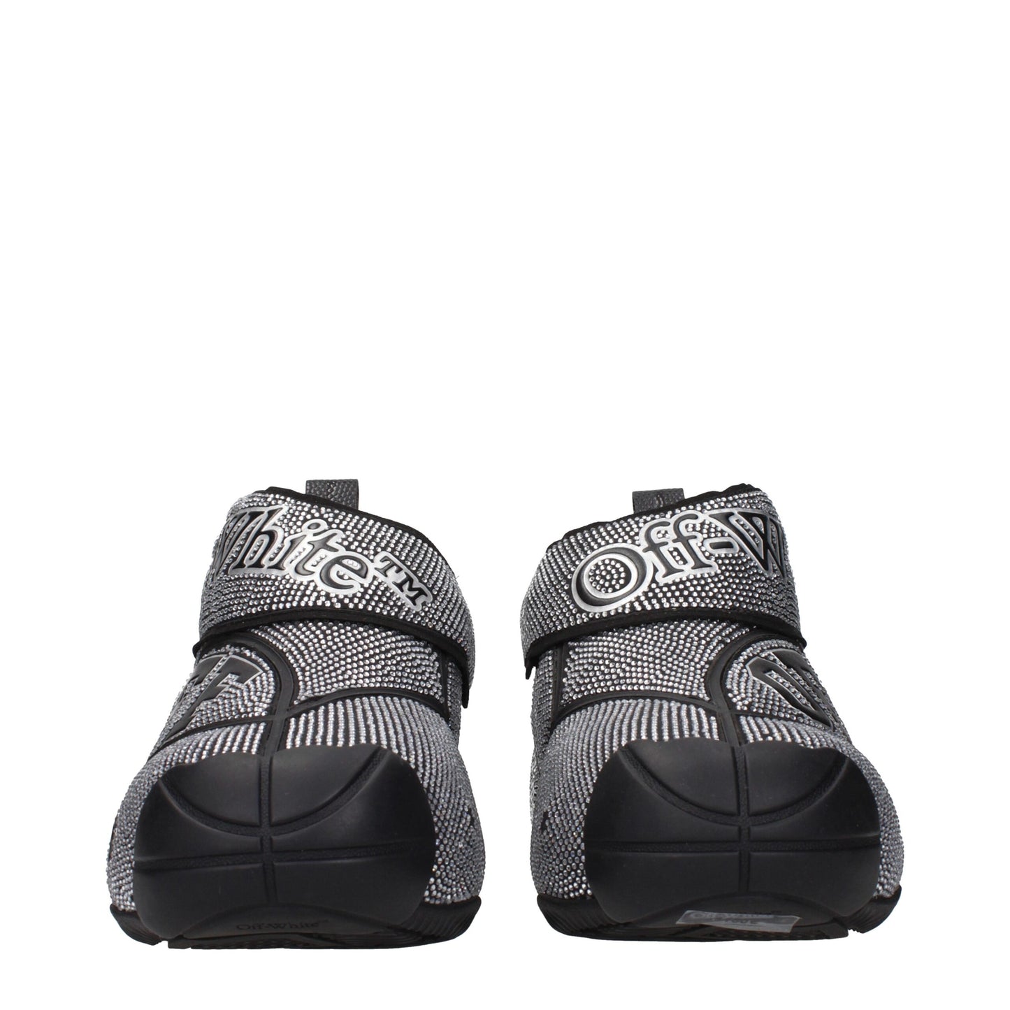Off-White Schwarze Baumwoll-Sneaker