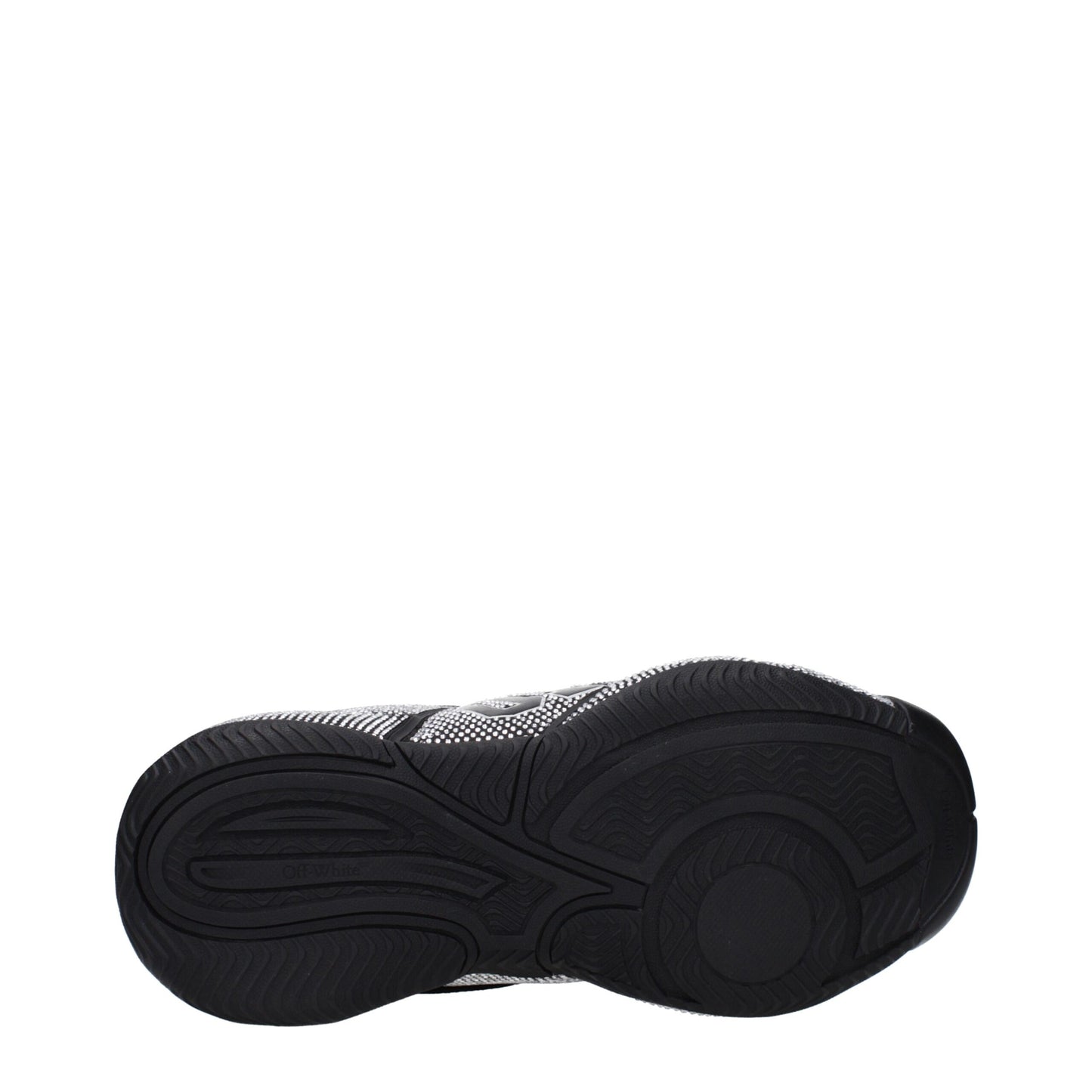 Off-White Schwarze Baumwoll-Sneaker