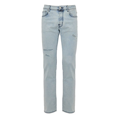 Jacob Cohen – Blaue Skinny-Jeans aus Baumwolle