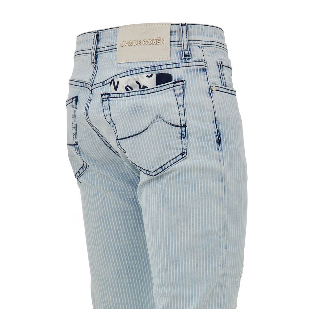 Jacob Cohen – Blaue Skinny-Jeans aus Baumwolle