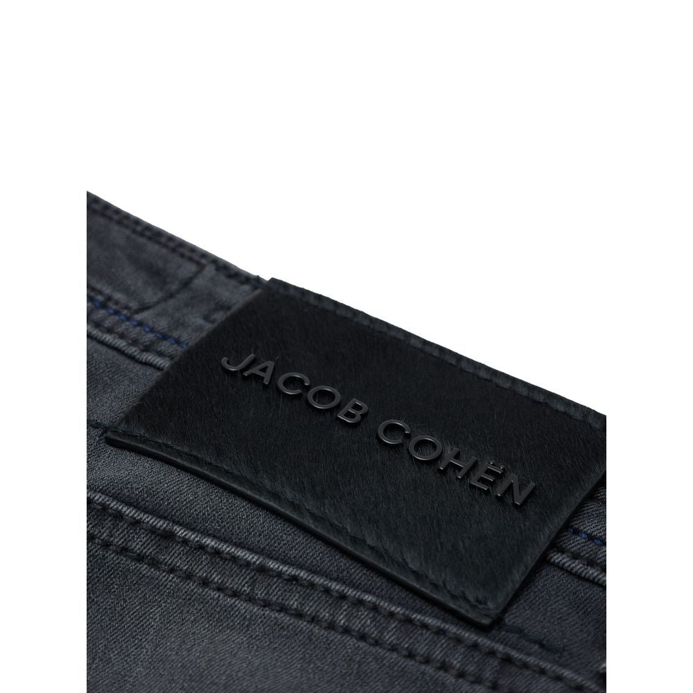 Jacob Cohen Schwarze Skinny Jeans aus Baumwolle