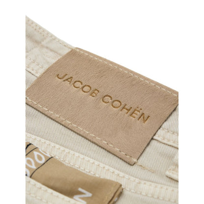 Jacob Cohen Beige Baumwolle Slim Fit Jeans