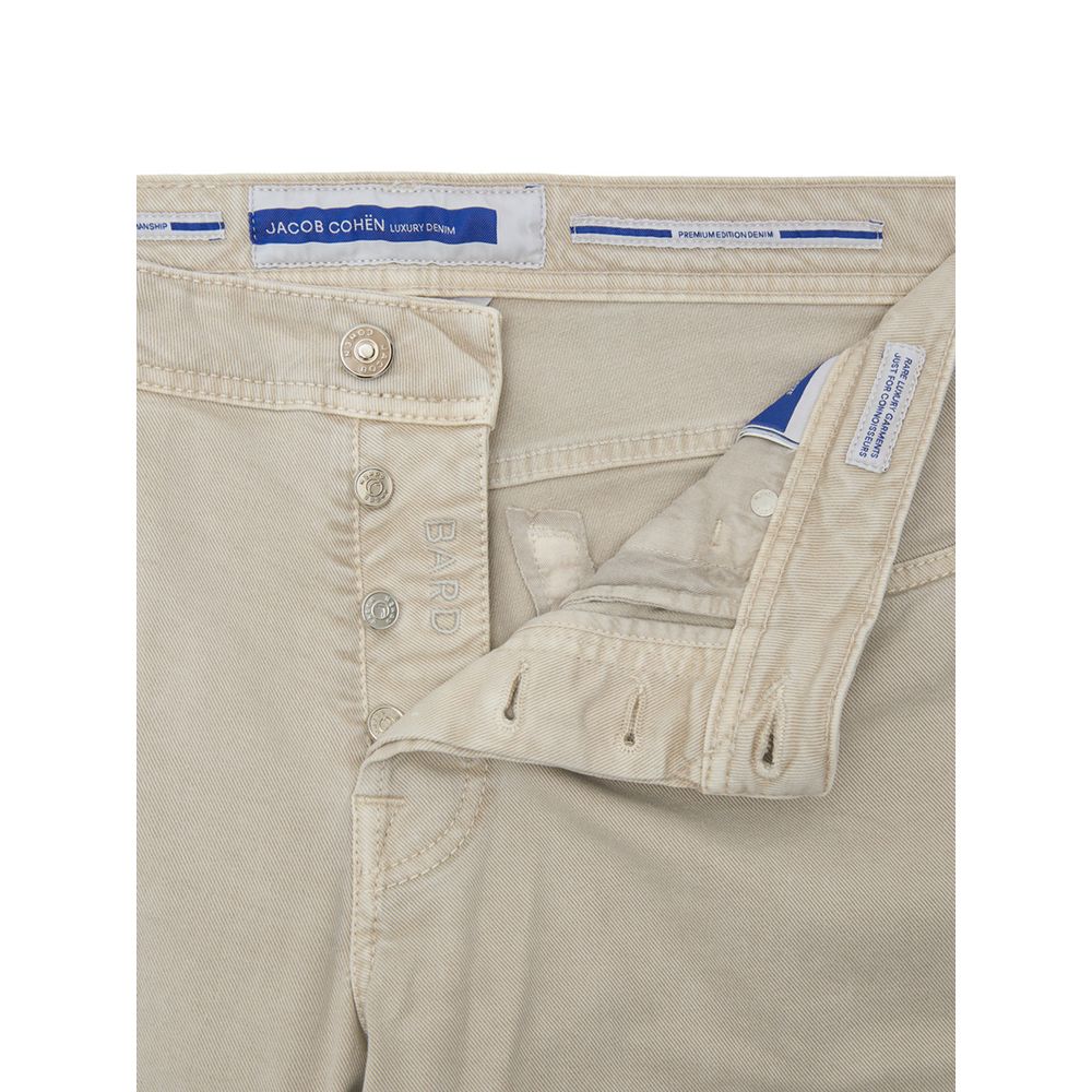 Jacob Cohen Beige Baumwolle Slim Fit Jeans