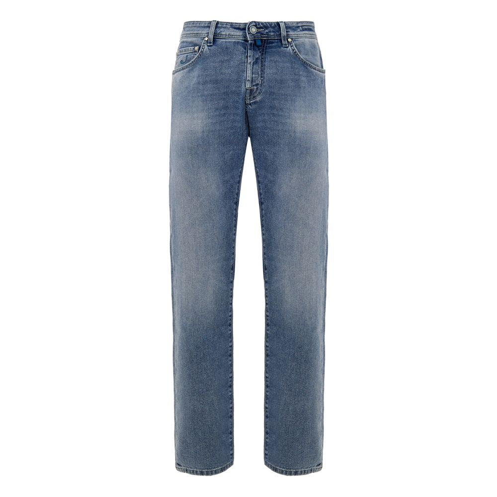 Jacob Cohen Blaue Skinny Jeans aus Baumwolle