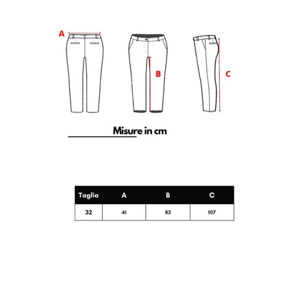 Jacob Cohen Blaue Woll-Freizeithose