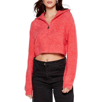 Patrizia Pepe Pink Marabou Pullover