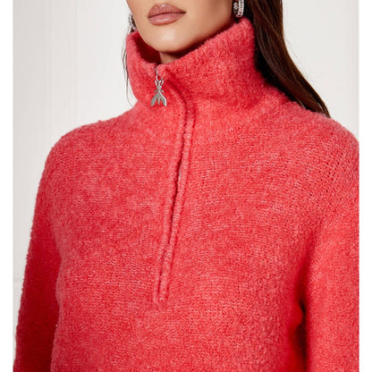 Patrizia Pepe Pink Marabou Pullover