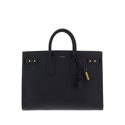 Saint Laurent Handtasche aus schwarzem Kalbsleder (Bos Taurus)