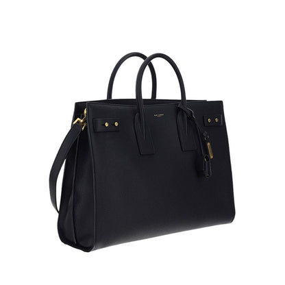 Saint Laurent Handtasche aus schwarzem Kalbsleder (Bos Taurus)
