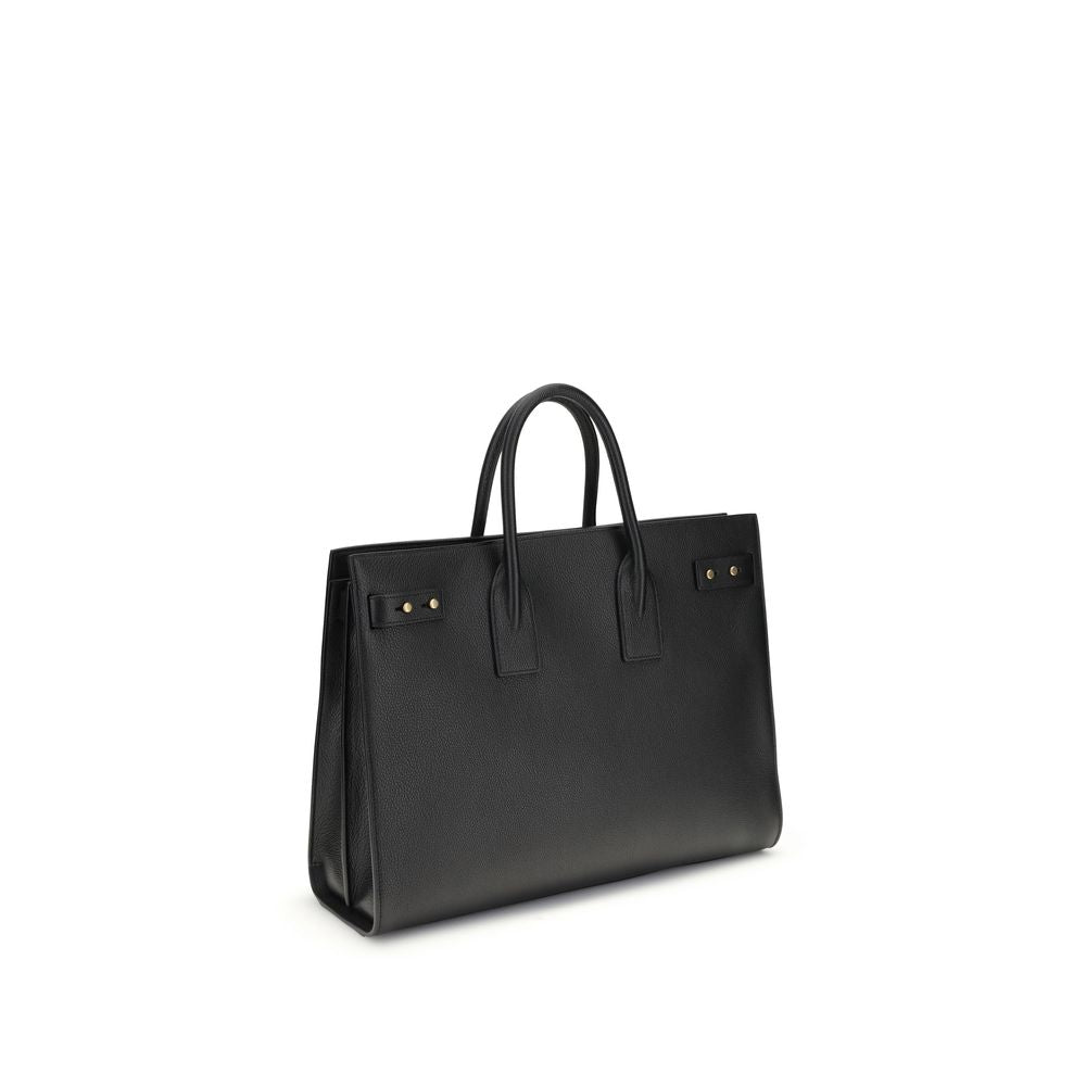Saint Laurent Handtasche aus schwarzem Kalbsleder (Bos Taurus)