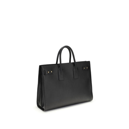 Saint Laurent Handtasche aus schwarzem Kalbsleder (Bos Taurus)