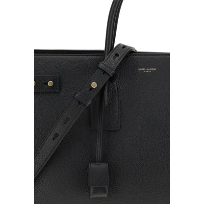 Saint Laurent Handtasche aus schwarzem Kalbsleder (Bos Taurus)