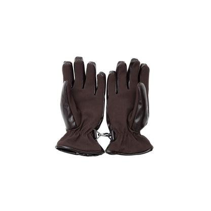 Bottega Veneta Brauner Polyesterhandschuh