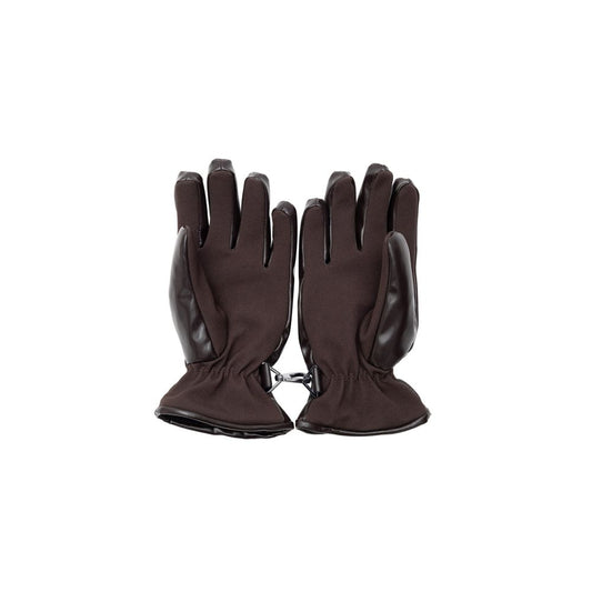 Bottega Veneta Brauner Polyesterhandschuh