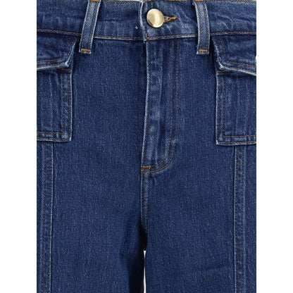 7FOR Lotta Jeans mit hoher Taille