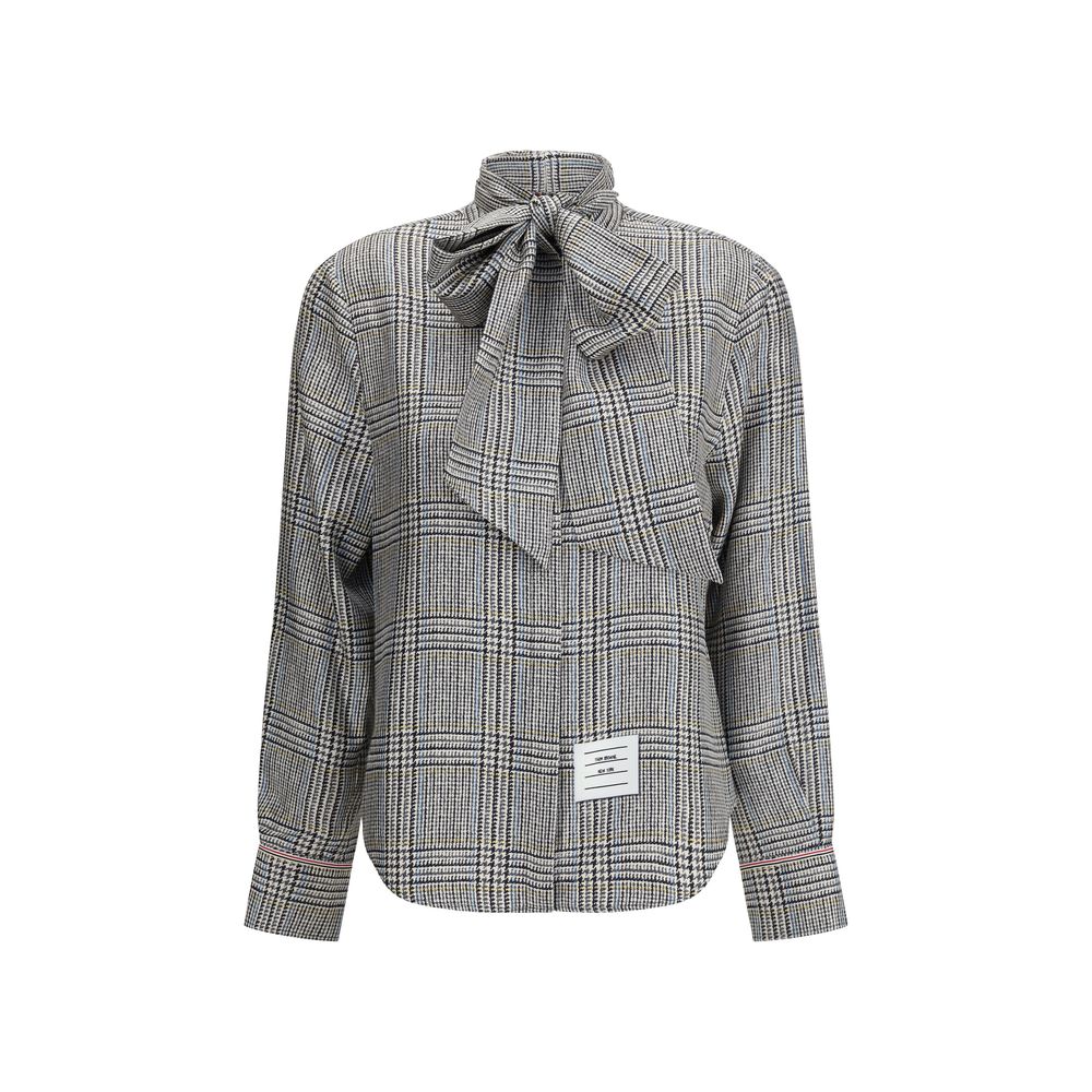 Thom Browne Hunting Tweed Seidentwillhemd
