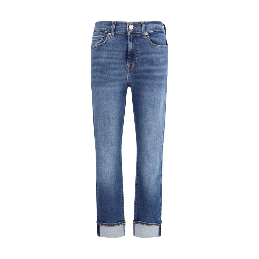 7FOR – Entspannte Skinny-Jeans