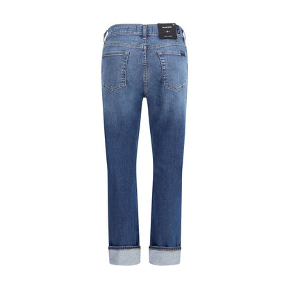 7FOR – Entspannte Skinny-Jeans