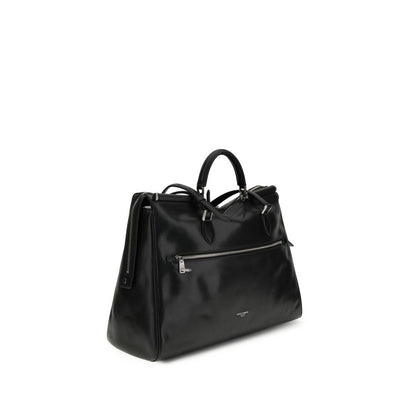 Dolce &amp; Gabbana Handtasche aus schwarzem Kalbsleder (Bos Taurus)