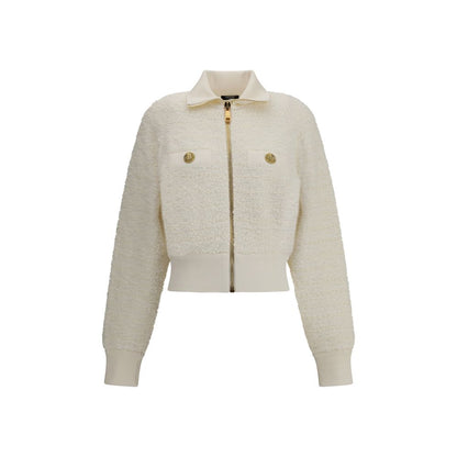 Balmain Tweed-Bomberjacke