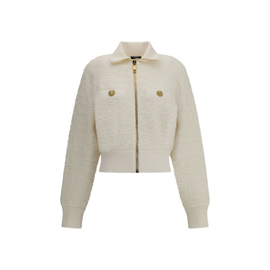 Balmain Tweed-Bomberjacke