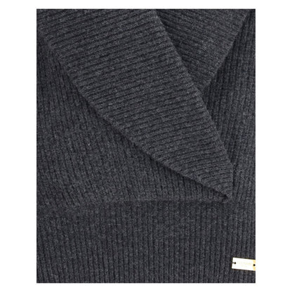 Balmain Oversize-Pullover mit Wickeleffekt