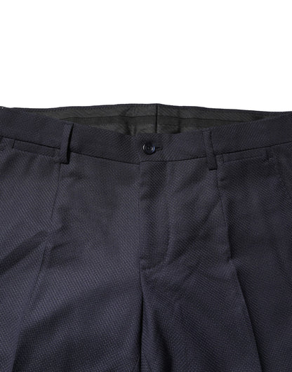 Dolce &amp; Gabbana Graue Wollhose für formelle Anlässe für Herren