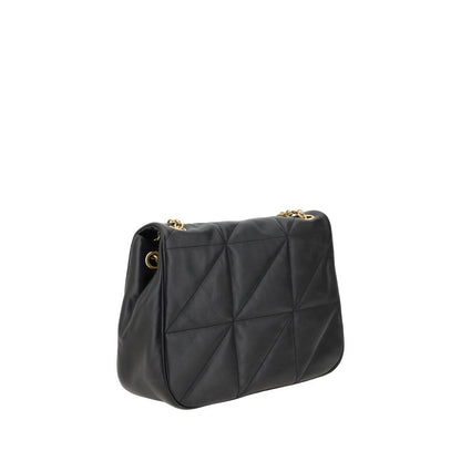 Saint Laurent Schultertasche aus schwarzem Kalbsleder (Bos Taurus)