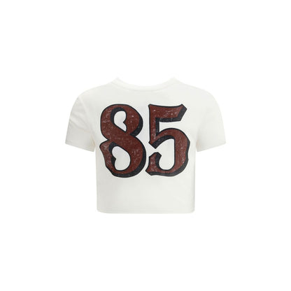 Dolce &amp; Gabbana Weißes Baumwoll-T-Shirt