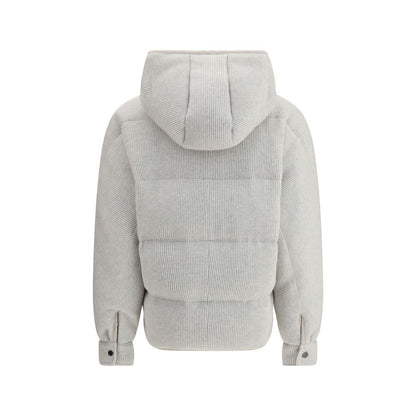 Brunello Cucinelli Lurex Daunenjacke