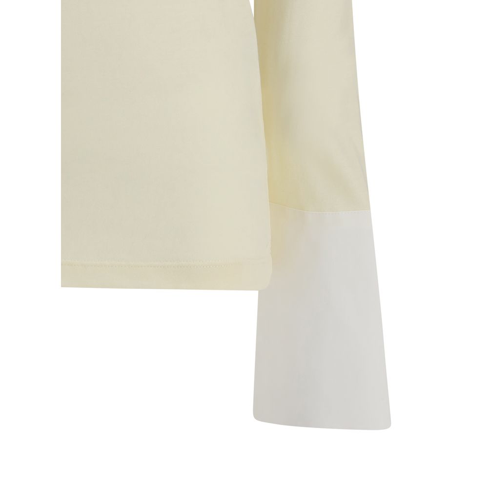 Darkpark Cremefarbenes Baumwollhemd